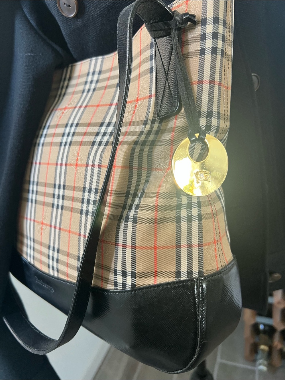 Vintage Burberrys Bag - excellent condition!